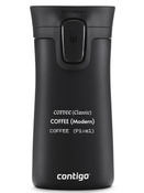 Thermal mug with engraving Contigo Pinnacle 300ml - Matte Black