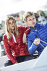 Herrenjacke Mabel D.A.D - Orange