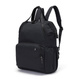 Diebstahlsicherer mini-rucksack für frauen pacsafe citysafe cx mini backpack econyl - schwarz