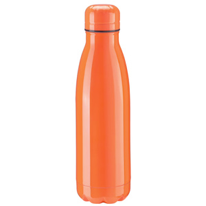 Butelka termiczna stalowa Dr.Bacty Atena 500 ml - Fluo Orange