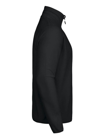 Bluza męska Melton Half Zip DAD - Czarny
