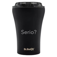 Nehmen Sie -out Kaffeetasse Dr. Bacty Apollo ernst - schwarz