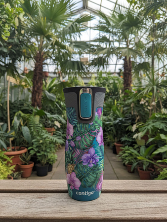 Contigo West Loop 2.0 thermal mug 470ml - Biscay Bay - Monstera