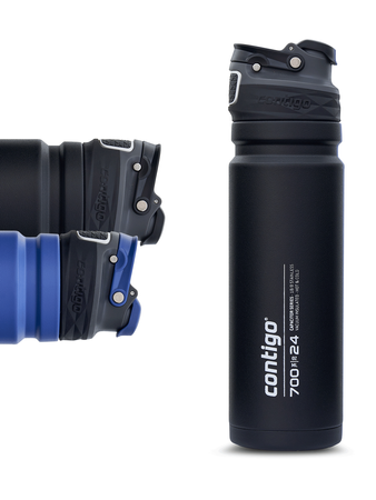 Termos z ustnikiem Free Flow Contigo 700ml Czarny