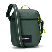 City anti-theft shoulder bag Pacsafe Go - Green