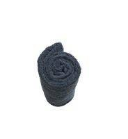 50x100 towel brand ID, gray