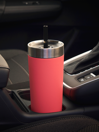 Thermobecher mit strohhalm Contigo Luxe Tumbler 720ml - Coral
