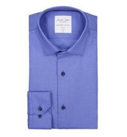 Dobby Royal Oxfordlong Sleeve Slim Fit French Blue Marke, Blau