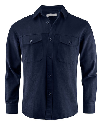 Highwoods Harvest men's shirt, navy blue