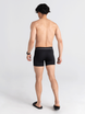 Bokserki sportowe męskie z rozporkiem SAXX SPORT MESH Boxer Briefd Fly – czarne