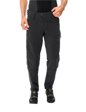 Softshell Men's Bicycle Pants Vaude Qimsa Light - Black