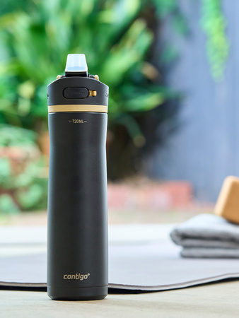 Butelka termiczna na wodę Contigo Ashland 2.0 Chill 720 ml - Licorice - Z Twoim grawerem