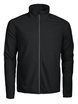 Polar Melton Full Zip  D.A.D - Czarny