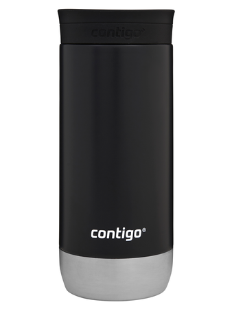 Contigo Huron 2.0 470ml thermische Kaffeebecher - Sonnenblumen - Schwarz