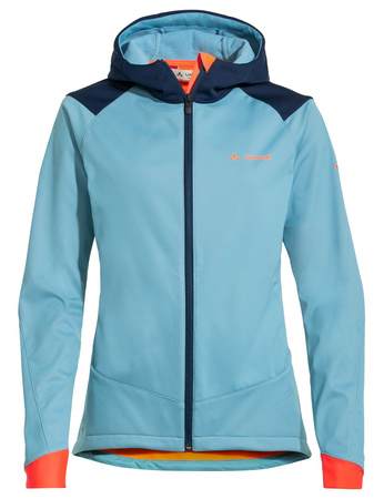 Waterproof jacket women's Vaude Qimsa - blue