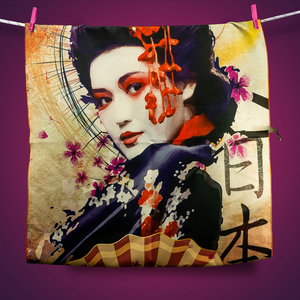 Quick-drying double-sided towel Dr.Bacty 70x140 - geisha.