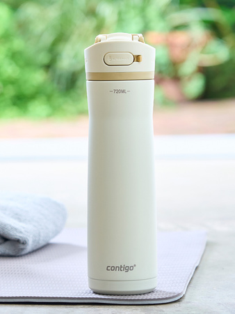 Thermal water bottle Contigo Ashland 2.0 Chill 720 ml - Oatmilk