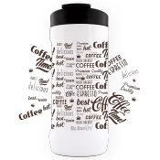 Kaffee Thermal Tasse Dr. Bacty Notus für Coffee Time - weiß