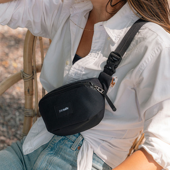 Pacsafe Go Anti-Diebstahl-Hüftniere - schwarz
