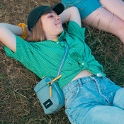 Torebka miejska na ramię antykradzieżowa Pacsafe Go - miętowa