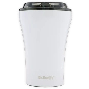 Coffee thermal mug with ceramic coating Dr. Bacty Apollo 227 ml - white