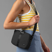 Pacsafe citysafe® cx anti-diebstahl square crossbody econyl® - schwarz