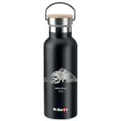 Dr.Bacty Iris stainless steel thermal bottle - black - Makalu