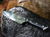 Ekskluzywny Nóż Santoku Aka Tori Osaka Pro 8" ze Stali Damasceńskiej – Prezent Biznesowy z Opcją Graweru