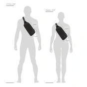 Pacsafe® V anti-theft action sling pack - ocean