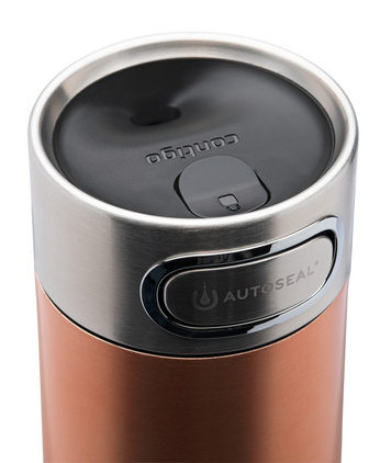 Thermal mug Contigo Luxe Autoseal 360 ml with custom inscription - engraved - White Zinfandel