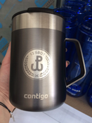 Thermobecher mit Ohr Contigo Streeterville 420 ml - Grau