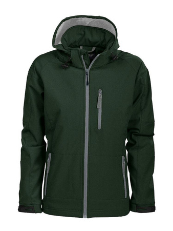 Softshell Damenjacke Grizzly Tulsa Lady D.A.D - Dunkelgrün
