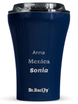 Dr.Bacty Apollo keramikbeschichteter Kaffeebecher 227 ml - blau