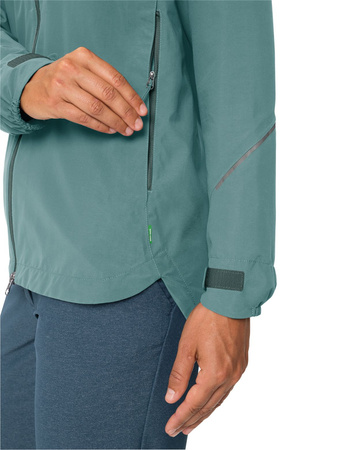 Vaude Yaras IV women's sports rain jacket - Green