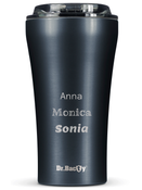 Ceramic-coated thermal Coffee Mug Dr.Bacty Apollo 2.0 360 ml - Gunmetal