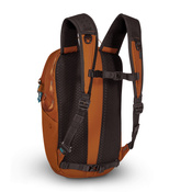 Wasserdichter, diebstahlsicherer Rucksack 18l Pacsafe ECO CX Econyl® - orange