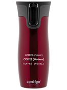 Kubek termiczny z grawerem Contigo West Loop 2.0 470 ml - Czerwony