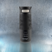 Thermal mug Contigo Transit (Metra) with custom inscription- engraved - Balck
