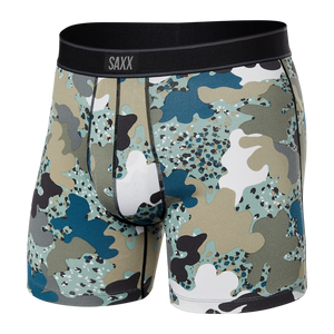 Men's SAXX DAYTRIPPER Boxer Brief - light camouflage.