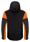 Two-tone insulated softshell Prime Padded Softshell by Printer - Black - orange.