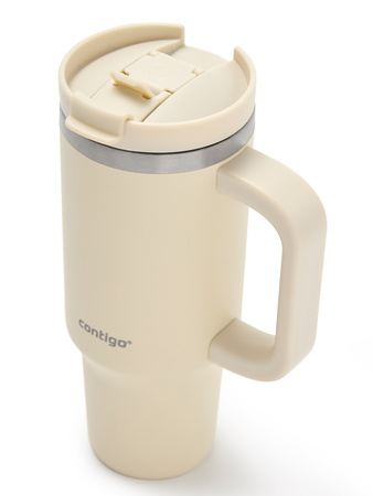 Becher mit Thermalwasser mit Gravur Streeterville Tumbler 800 ml - Oatmilk
