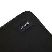 Herren-Geldbörse mit Diebstahlsicherung und RFIDsafe compact travel organizer technology - schwarz - nach der Ausstellung