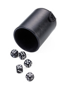 TROIKA cube mug for dice game würfel to go