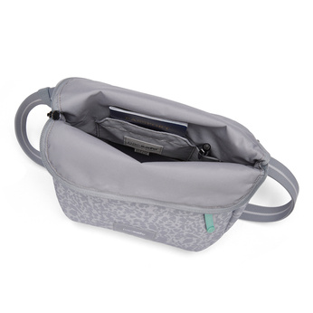Folding women's anti-theft bag Pacsafe Go - Gray