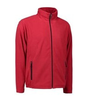 Men's Red micropolar sweatshirt, red, red