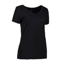 T-Shirt V-Ausschnitt T-Shirt von ID-Black