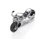 Uchwyt na spinacze do papieru EASY RIDER Troika - Srebrny