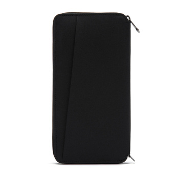 Pacsafe recyceltes RFIDsafe-reiseportemonnaie mit diebstahlschutz - schwarz