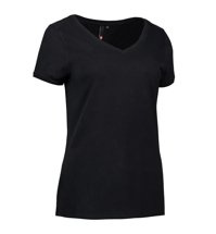 Core V -Neck Tee Black brand ID - Black