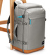 Pacsafe Go 44 l Anti-Diebstahl-Kabinenrucksack - stone